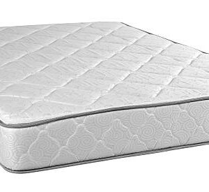 Orthopedic mattress isolated against white background.