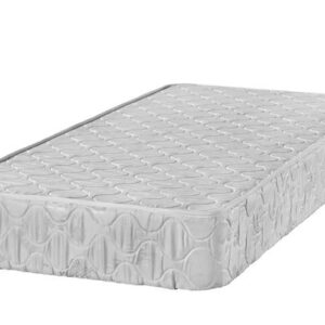 Comfortable mattress isolated on white background, orthopedic mattress